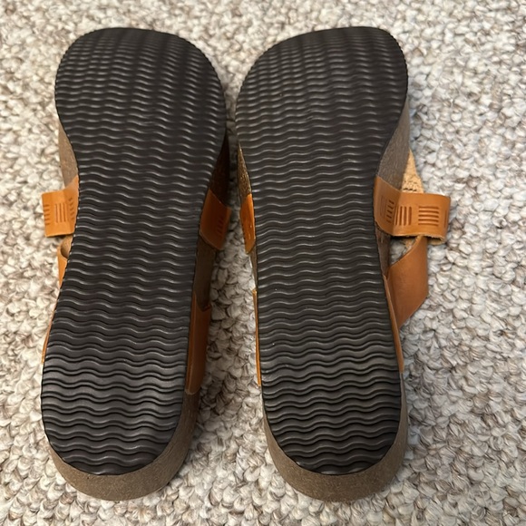 UMA Brown Leather Sandals Ibiza, Size 40 - Picture 3 of 5